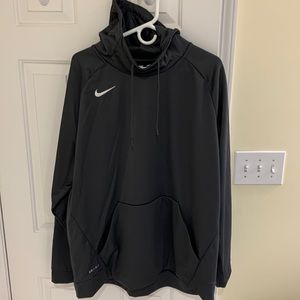 nike dri-fit hoodie grey xxl